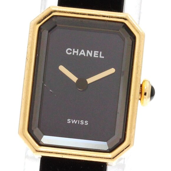 CHANEL Premiere Velvet H6125 black Dial Quartz Ladies Watch_884170 - Picture 1 of 9